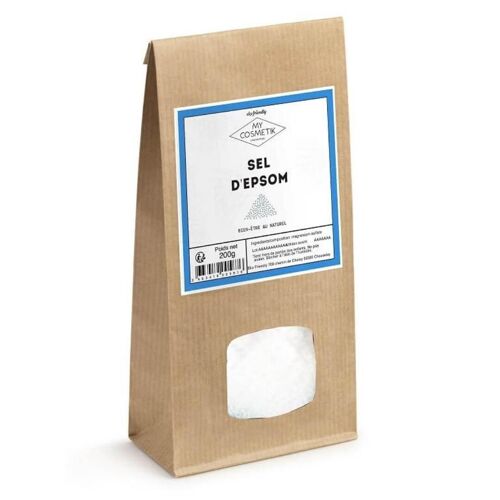 Sel d'Epsom - 200 g - en sachet kraft