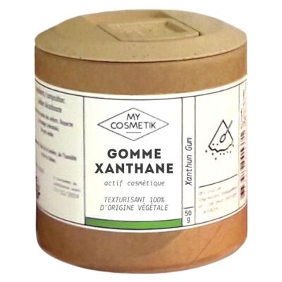 Xanthan gum - 50 g - in vegetable jar