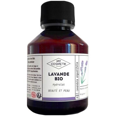 Organic Lavender Hydrolat - 250 ml + Pump