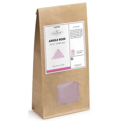 Argilla rosa - 200 g - in sacchetto kraft