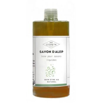 Savon d'Alep liquide - 500 ml + pompe 1