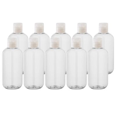 Packung mit 10 leeren Flaschen 250 ml mit Serviceverschluss – Packung mit 10 x 250 ml