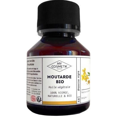 Huile de Moutarde biologique - 50 ml