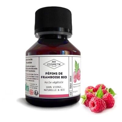 Organic raspberry seed oil - 50 ml