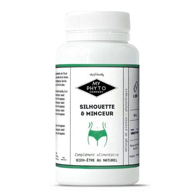 Silhouette & slimming capsules - small size pillbox - 120 capsules