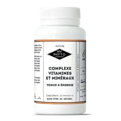 Vitamin- und Mineralstoffkapseln – große Pillendose – 200 Kapseln