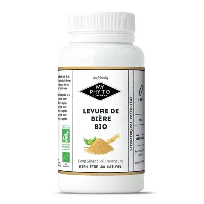 Capsule di lievito di birra biologico - portapillole di medie dimensioni