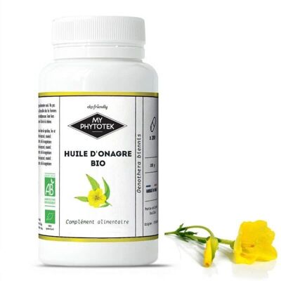 Organic evening primrose oil capsules - 50 ml