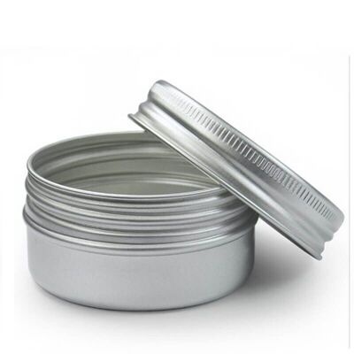 Empty aluminum jar 30 ml