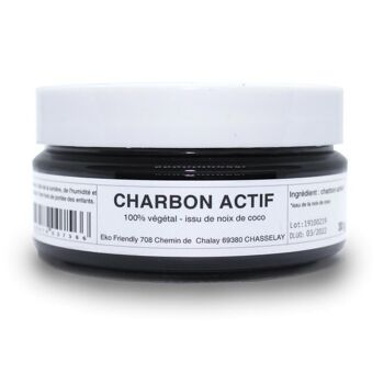 Charbon actif en poudre très fine - super activé - 30 g 2