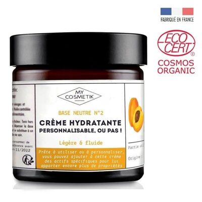 Base neutra N°2: crema hidratante personalizable, ¡o no!