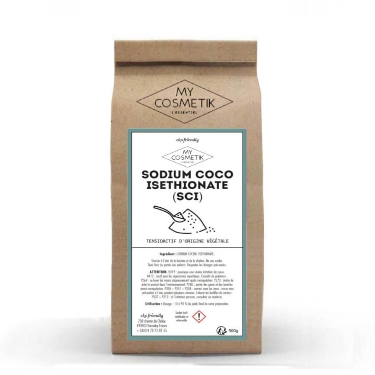 SCI (Sodium Cocoyl Isethionate) – 500 g – im Kraftbeutel