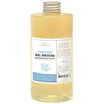 Base neutre de gel douche personnalisable - 500 ml 1