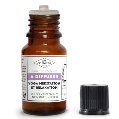 Yoga, méditation, relaxation : " Formule Précieuse " à diffuser - 10 ml