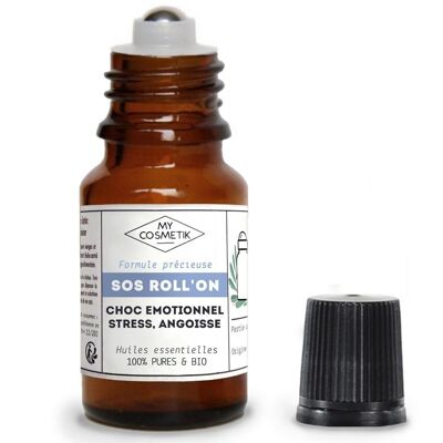 SOS Roll'on: Stress, Angst, emotionaler Schock - 10 ml