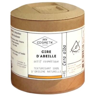Beeswax - 50 g - in vegetable pot