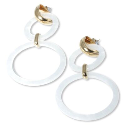 SST7014-92 Boucles d'oreilles Acier inoxydable