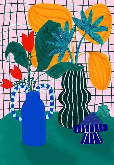 Grapes and Leaves A2