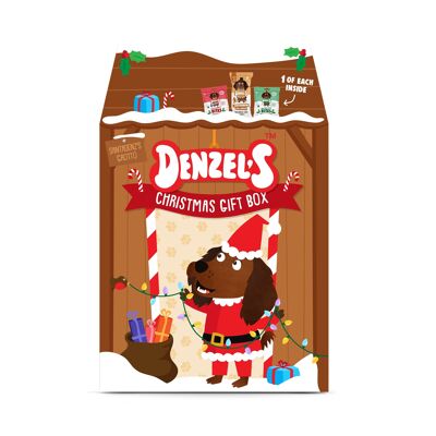 Weihnachtsgrotten-Geschenkbox für Hunde, 175 g (8 Stück)