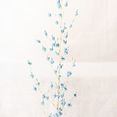 Flores artificiales - Tallo de flor de harina azul X1