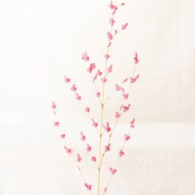 Flores artificiales - Tallo de flor de harina de cereza X1