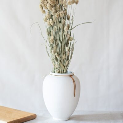 Fleurs séchées - Phalaris poudré blanc