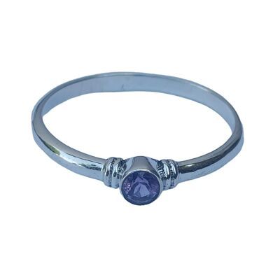 Amethyst Gemstone 925 Sterling Silver Handmade Ring
