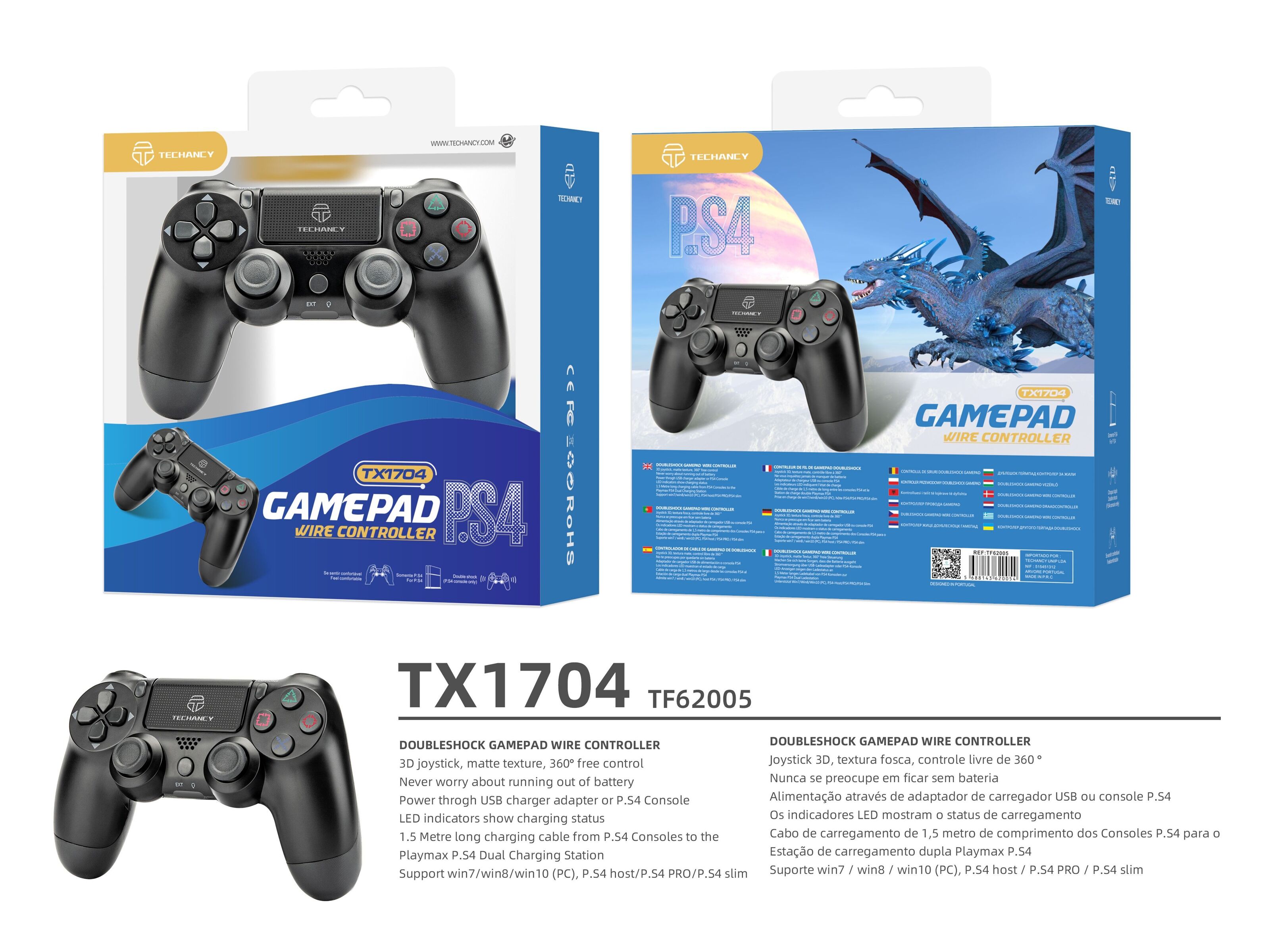 PS4 Cable de Carga usb Control Playstation 4 Dualshock 4