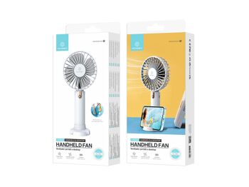 TECHANCY Ventilateur portatif, mini ventilateur rechargeable USB 2