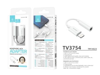 Adaptateur pour écouteurs TECHANCY iPhone Lightning vers 3,5 mm 3