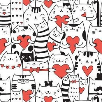 Salopette en jersey de coton biologique Cats in Love 7