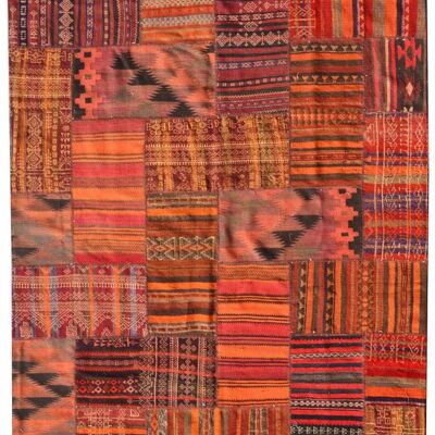 Patchwork Kilim intrecciato a mano-31494