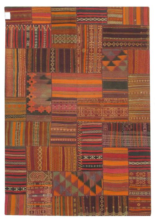 Handwoven Kilim Patchwork-31740