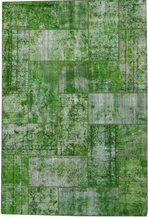 Handwoven Fine Carpet Patchwork-48981