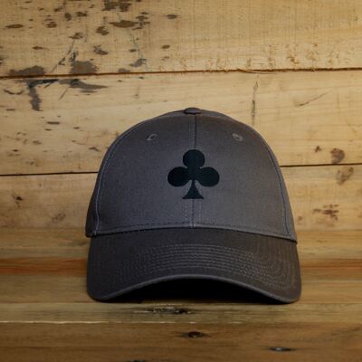 CAP DARK GRAY ♧ BLACK