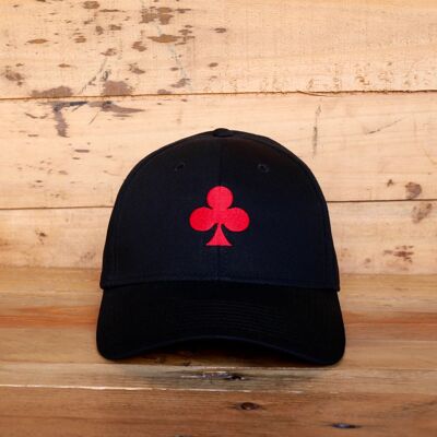 BLACK ♧ RED CAP