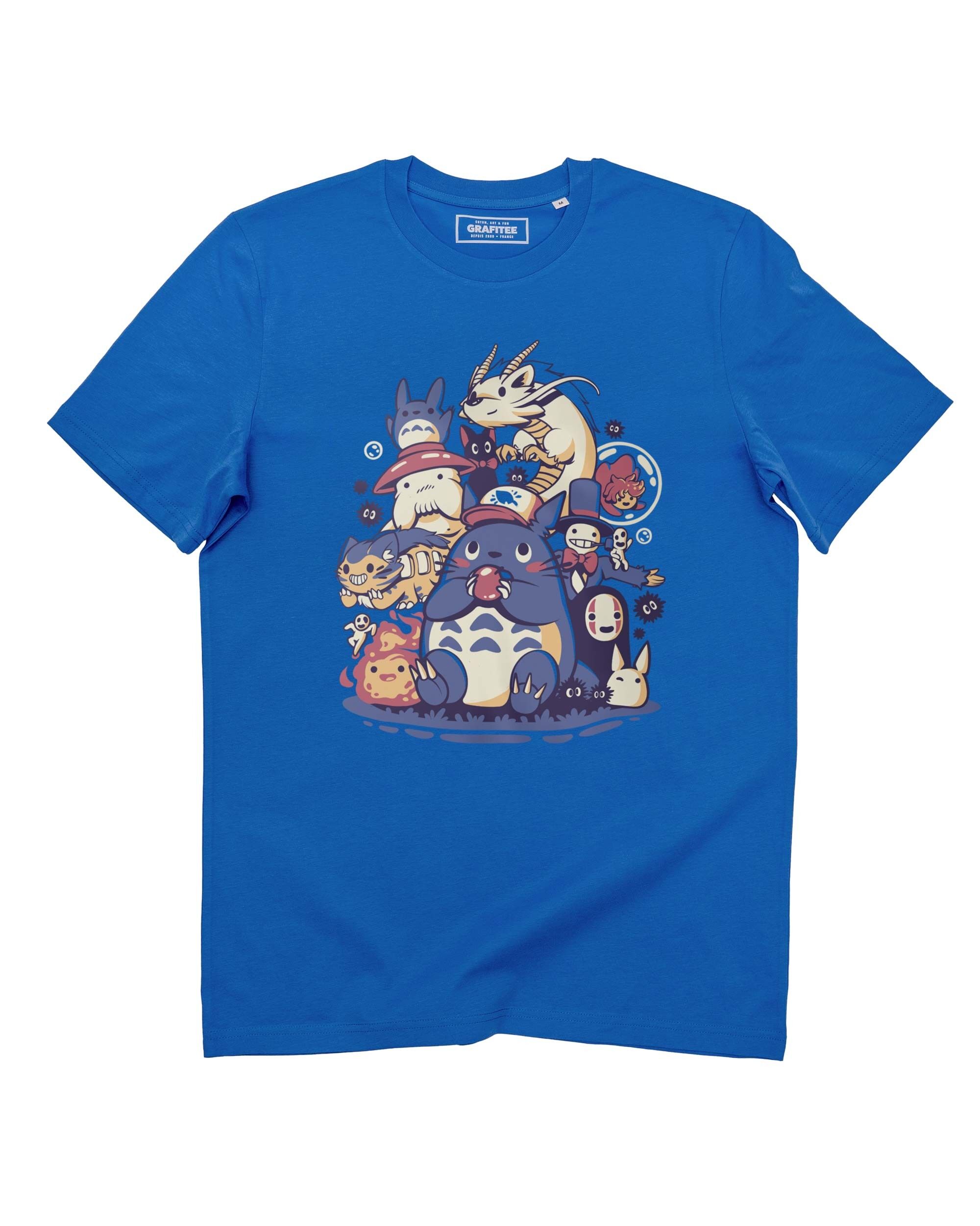 Maglietta blu mélange - Creature, Spiriti e Amici