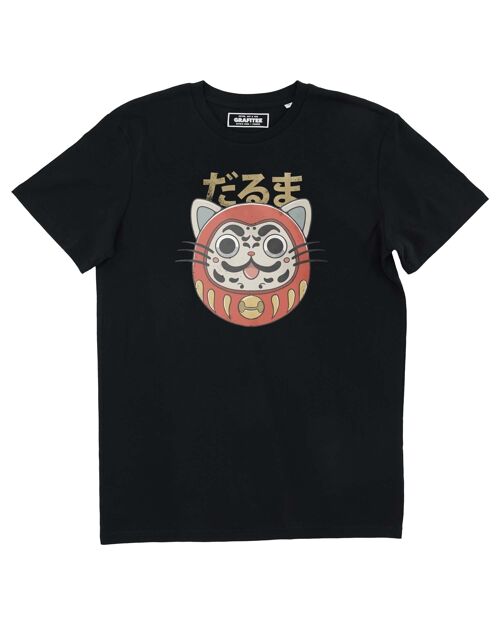 T-shirt Daruma Neko - Tee shirt graphique animaux