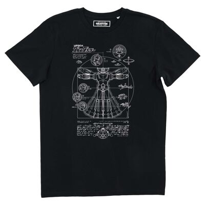 T-shirt Grendizer Blueprint - Tee-shirt illustré Goldorak