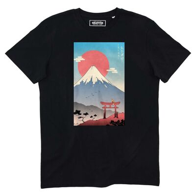 T-shirt Ikigai Monte Fuji - T-shirt d'arte giapponese