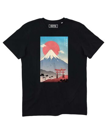 T-shirt Ikigai Mont Fuji - Tee-shirt artistique japonais 1
