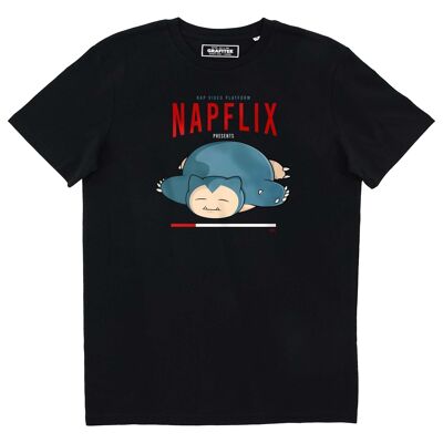 Napflix T-Shirt – Humor-Grafik-T-Shirt