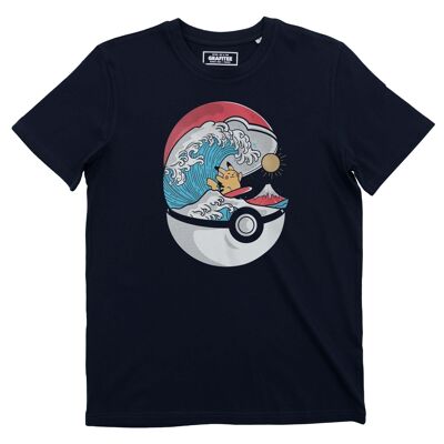 T-shirt Pokemon Wave - Tee-shirt mignon Pikachu