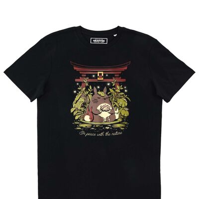 Camiseta En paz con la naturaleza - Camiseta Anime Totoro