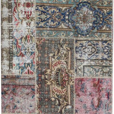 Handwoven Fine Carpet Patchwork-61821