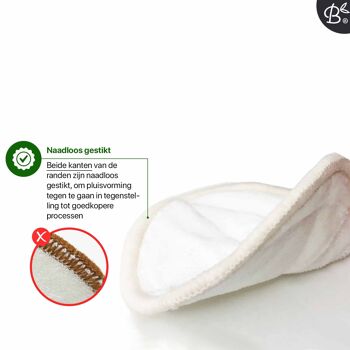 6 tampons de coton réutilisables 6