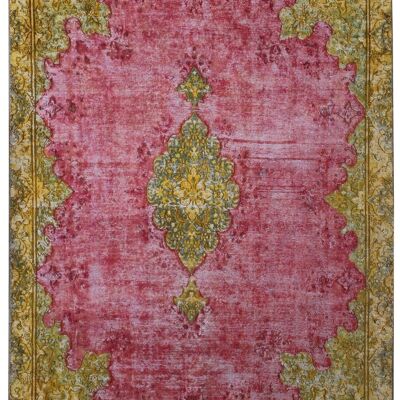 Handknotted Fine Vintage Carpet-70959