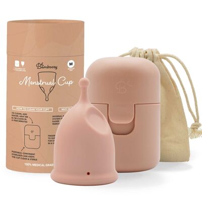 Bamboozy Menstrual Cup Set with Sterilizer