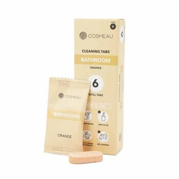 Cosmeau Pastilles nettoyantes pour salle de bain Recharge 6 pièces 2