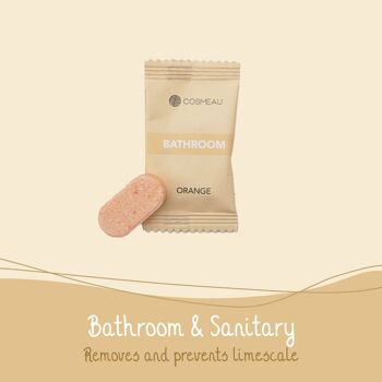 Cosmeau Pastilles nettoyantes pour salle de bain Recharge 6 pièces 8